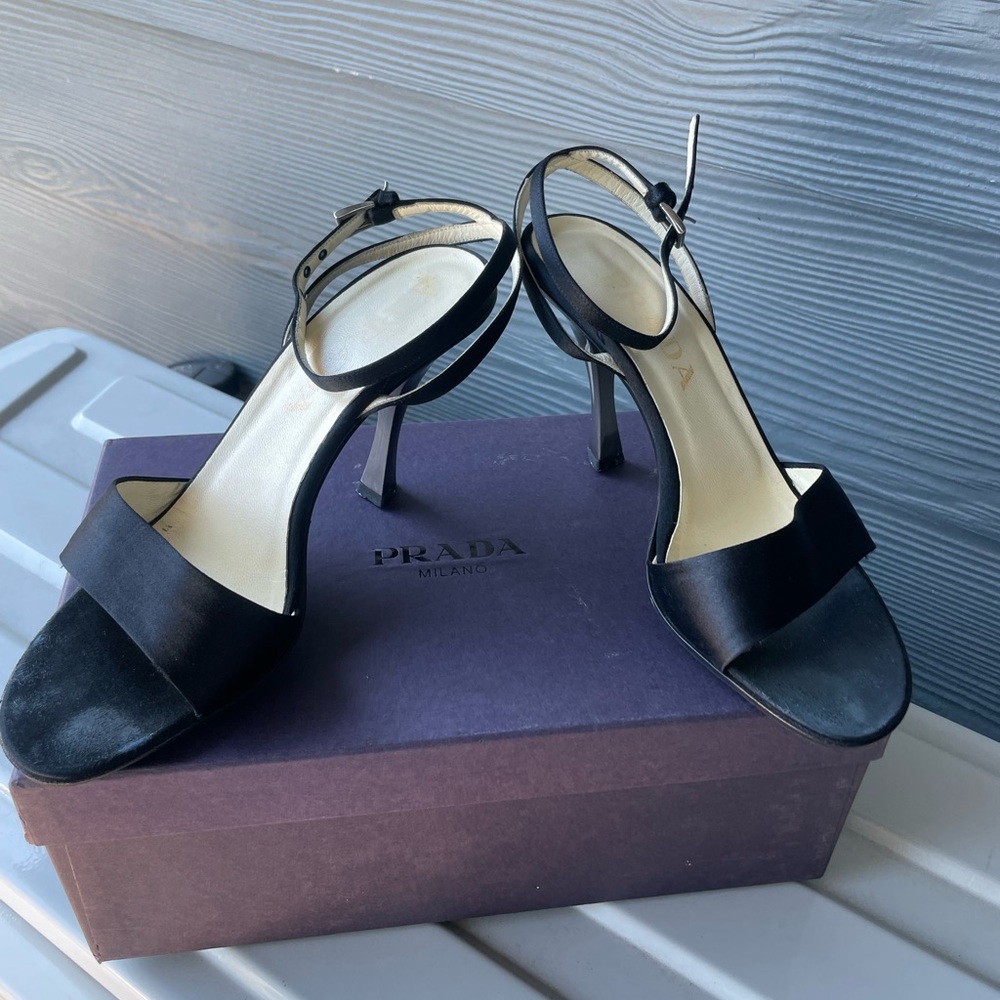 Prada Black Women's Heels